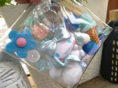 バレエリボンフィギア シナモロール ガチャ詰めポーチ