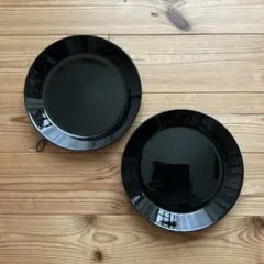 イッタラ ティーマ プレート 15cm ブラック 2枚 フィンランド製
