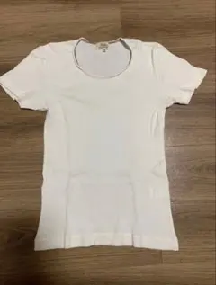 EDIFICE ホワイト クルーネック　Tシャツのサムネイル