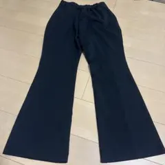 GU フレアパンツ ブラック Sサイズのサムネイル