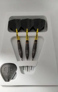 スコットウィリアムス!プロ!ハードダーツセット新品未使用25gSP ブラック スコットウィリアムス!プロ!ハードダーツセット新品未使用25gSP