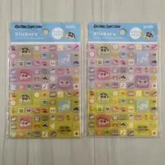 【画像が現物です！】クレヨンしんちゃん タイルシール キラキララメ入 2枚セット