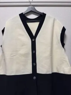 ユナイテッドアローズ UNITED ARROWS ベスト ニット ボタン