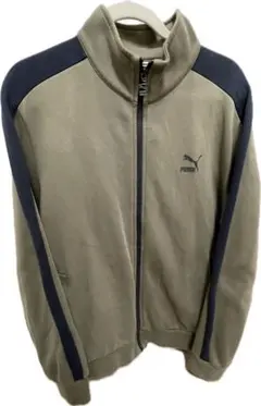 【希少カラー】PUMA T7 アーカイブ トラックジャケット カーキ