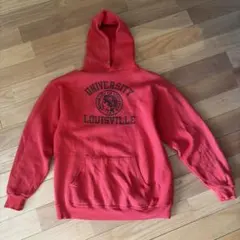 レディースパーカー赤