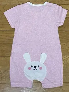 おしり　うさぎ　ロンパース　70のサムネイル