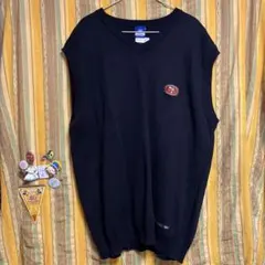 古着　ベスト　ニット