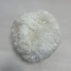 ホワイトファーベレー帽