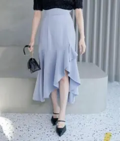 最終価格　未使用タグ付　LIPSERVICE ラッフルマーメイドスカート　M