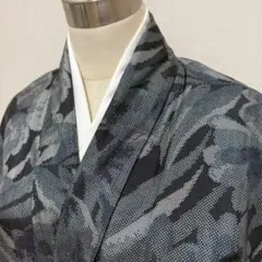 KN6753 大島紬 身丈157.5cm 着物 正絹