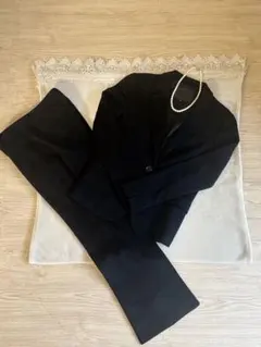 【美品】パンツスーツ　濃紺　11号