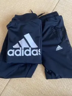 adidas ジャージ上下セット ブラック130サイズ