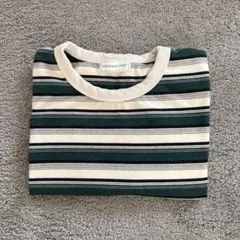 CIAOPANIC TYPY ボーダーTシャツ グリーンのサムネイル