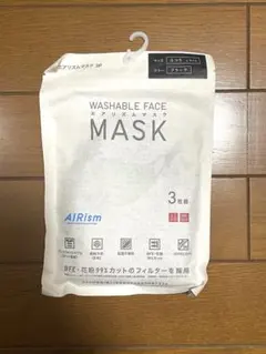 【新品・未開封】UNIQLO エアリズムマスク Lサイズ ブラック 3枚組
