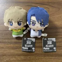 テニスの王子様 忍足謙也　にとたん　ぬいぐるみ　セット にとたんのお知らせ】 『にとたん 新テニスの王子様 ボールチェーン付