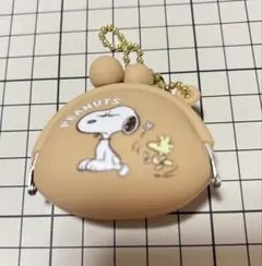 シリコンがま口　スヌーピー
