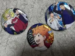 ハイキュー‼︎ 缶バッジビスケット　日向翔陽　月島蛍　影山飛雄　黒尾鉄郎