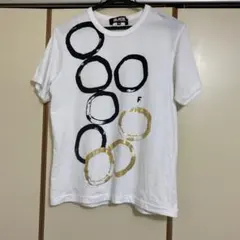 ブラック　コムデギャルソン　Tシャツ