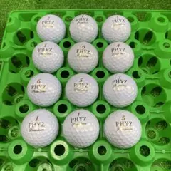 459- ファイズプレミアム ゴルフロストボール 12個セット