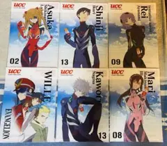 UCC エヴァ缶 クリアファイルセット  エヴァンゲリオン 限定