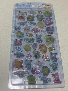 うるちゅるポップシール ポチャッコ ポムポムプリン シナモロール