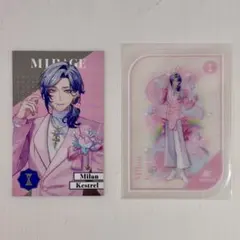 にじさんじ 8周年 ランダムメタルカード＋特典カード ミラン・ケストレル