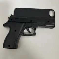 銃型スマートフォンケース ブラック iPhone用