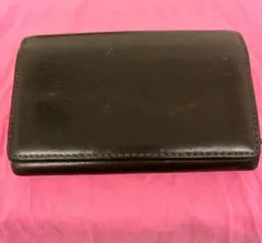 Paul Smith ダークブラウン レザー名刺入れ