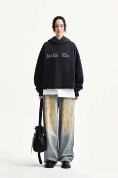た*ん様 Matin Kim FRONT LOGO STITCH WASHED - メルカリ