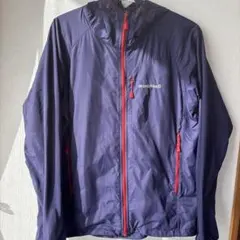 モンベル ライトシェルパーカ Men's Sサイズ　ネイビー　ソフトシェル