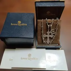 Loree Rodkin クロス クレセントムーンネックレスのサムネイル