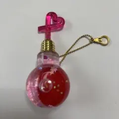 未使用 タグ付き 電球ジュース オイルチャーム オレンジ チェリー