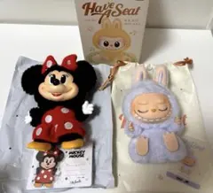 ラブブ ハブアシート ZIZI ミッキーファミリー ミニー ポップマート