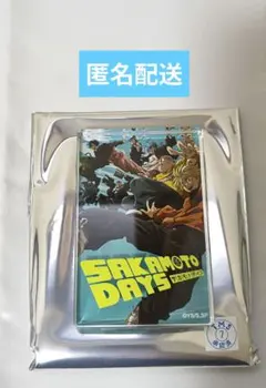サカモトデイズ　アクリルブロック　アニメビジュアル　坂本太郎　朝倉シン　勢羽真冬