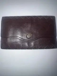 Bottega Veneta ダークブラウン レザーキーケース