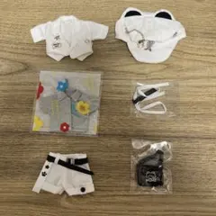 オビツ11 ねんどろいど 1/12ドール 服セット 警察ネコちゃん 白