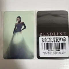 BLACKPINK DEADLINE Aladin 特典 トレカ ジェニ
