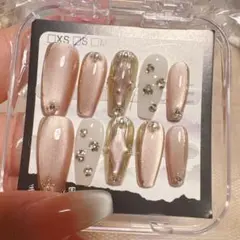 ピンク系ネイルチップ 10個セット