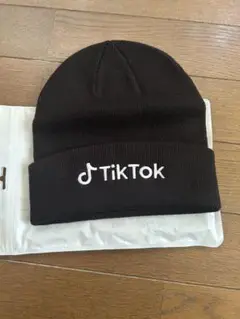 ラスト1点！！！早い物勝ち！TikTok公式ニット帽！非売品