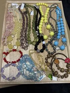 A*e様 ④ビーズネックレスセット 多色