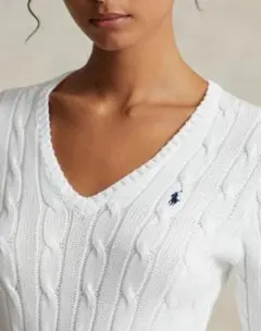 【未使用級】POLO RALPH LAUREN ケーブルニット ★大人気カラー★