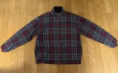 リバーシブルジャケット チェック柄