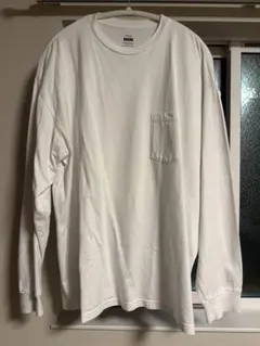 graphpaper L/S oversized pocket ホワイト 2