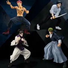 新品未開封4点 呪術廻戦 宿儺 乙骨 脹相 禪院直哉 フィギュア