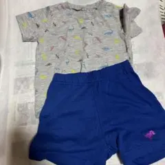 恐竜柄ベビーパジャマセット(90cm)