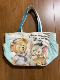 Gelatoni & Duffy イラスト バッグ ダッフィー ジェラトーニ