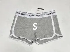 灰Sショートパンツ　カルバンクライン　ショーツ　下着