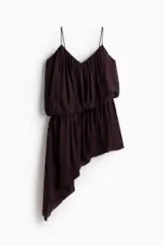 H&M キャミトップス　キャミソール　キャミワンピース　茶色のサムネイル