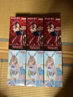 チェンソーマン バニー フィギュア マキマ パワー ラウンドワン限定　3セット