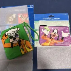 ディズニーリゾート　シークレットポーチ　グーフィー